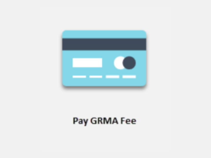 Pay GRMA Fee