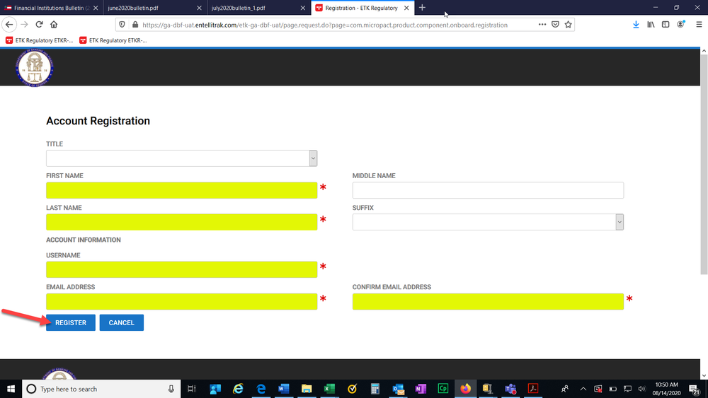 Directions for GILA 02