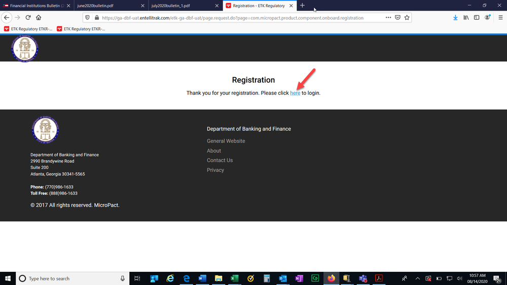 Directions for GILA 03