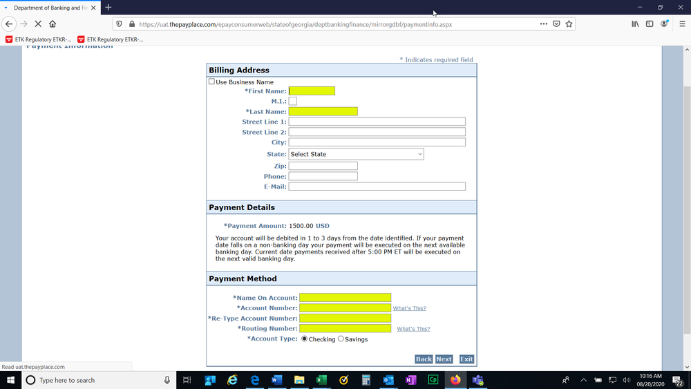 Directions for GILA 17